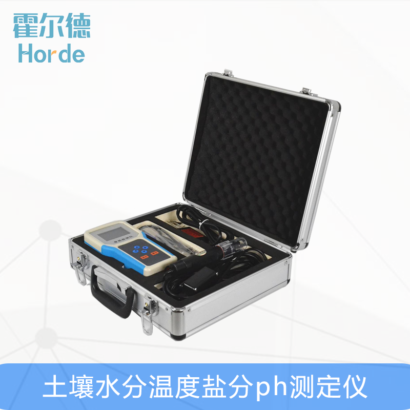 要了解土壤墑情狀況，用土壤水分溫度鹽分PH測定儀